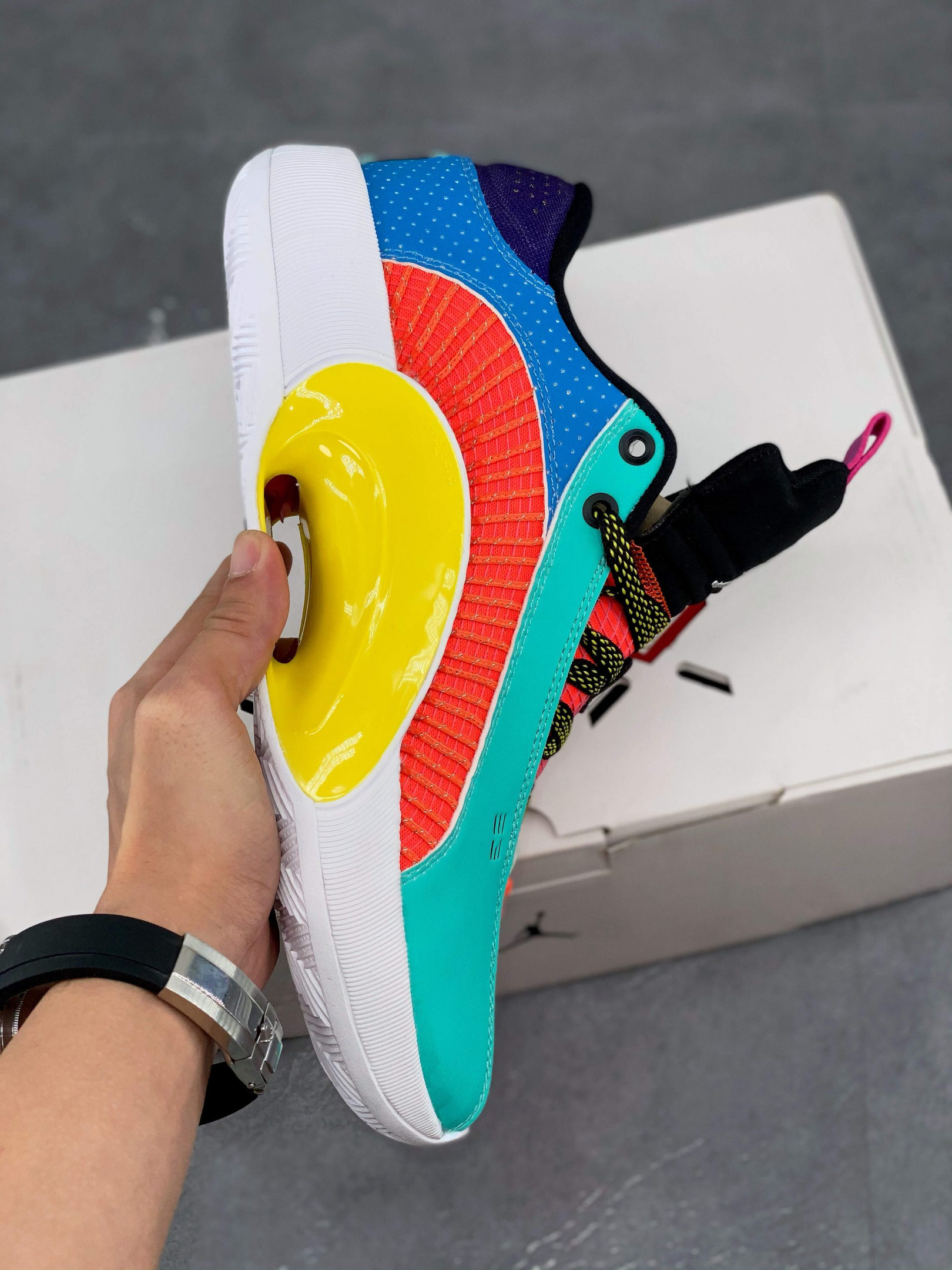 Air Jordan 35 Low Reflexology Multi-Color On Sale