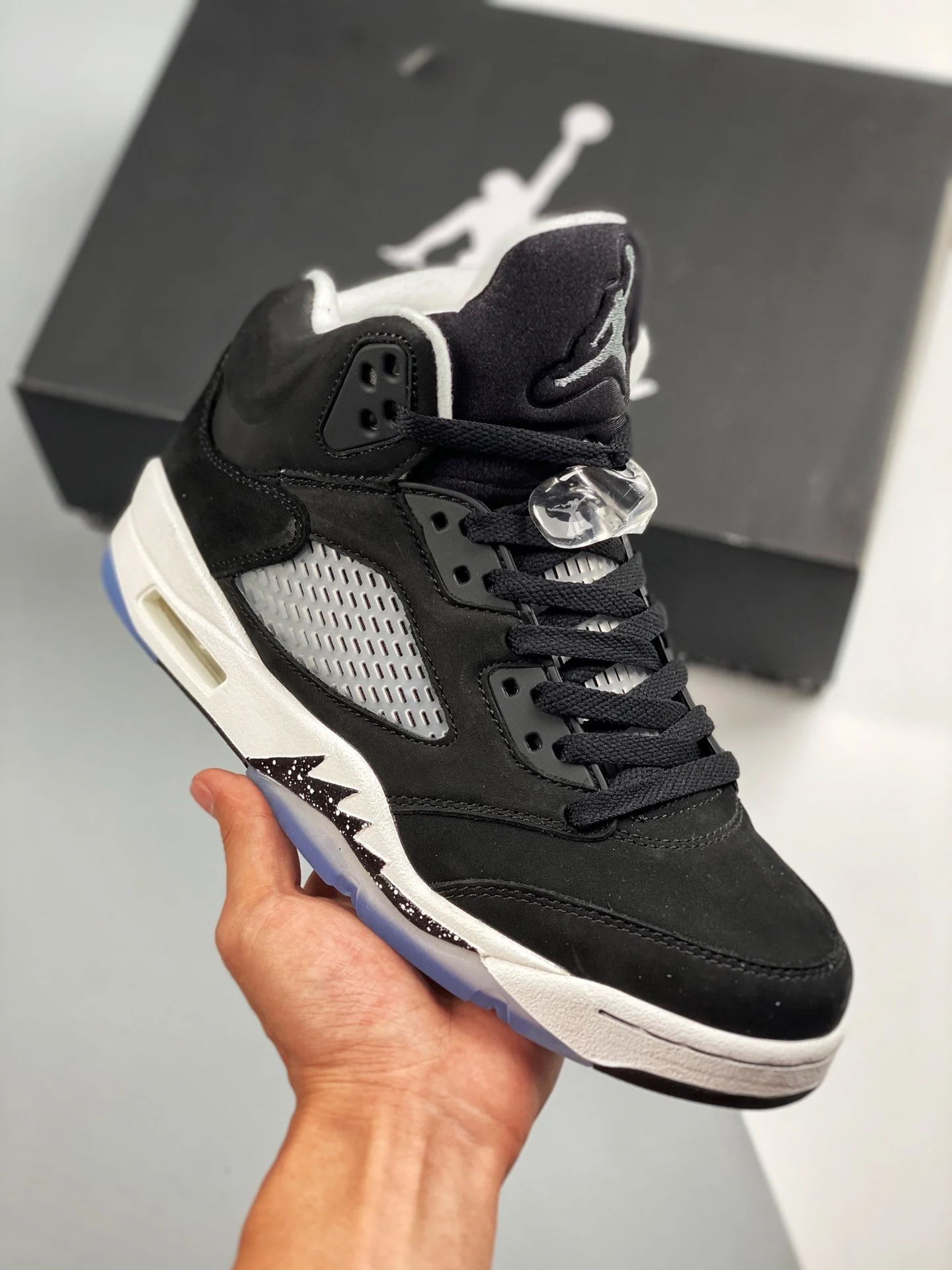 Air Jordan 5 Oreo 2021 Black White-Cool Grey For Sale