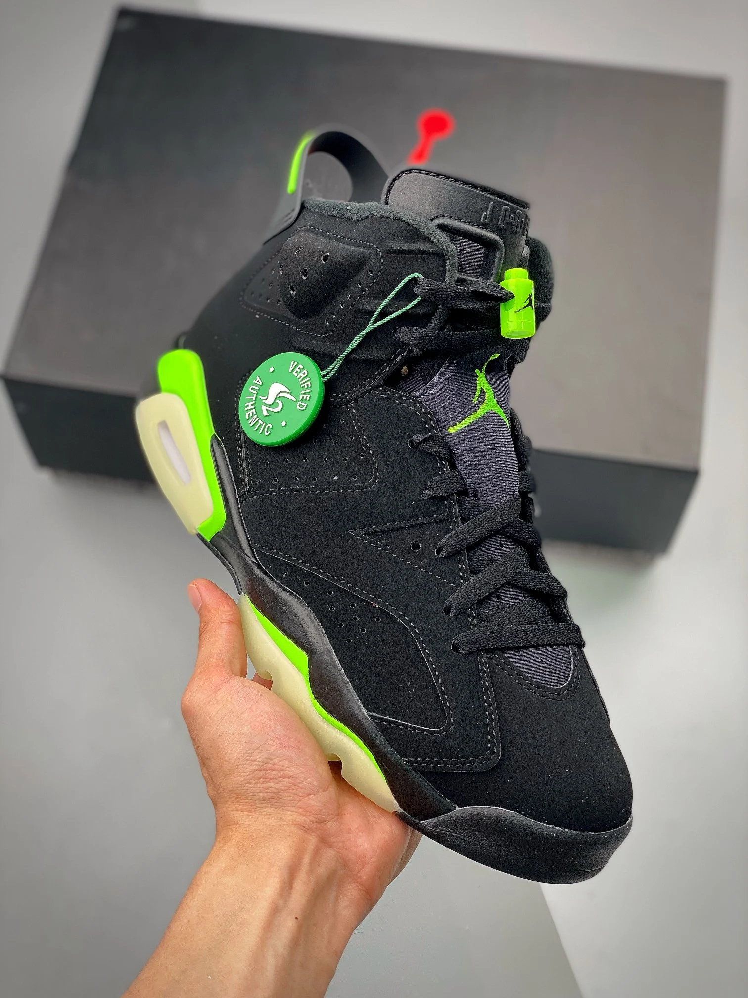 Air Jordan 6 Black Electric Green CT8529-003 For Sale