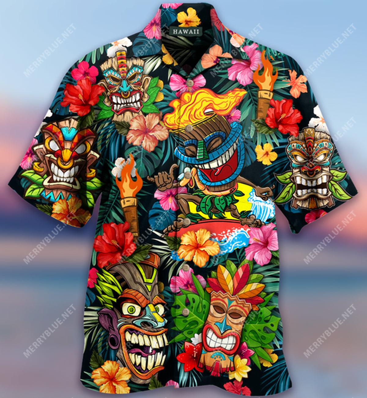 Tiki Tiki Awesome Hawaiian Shirt