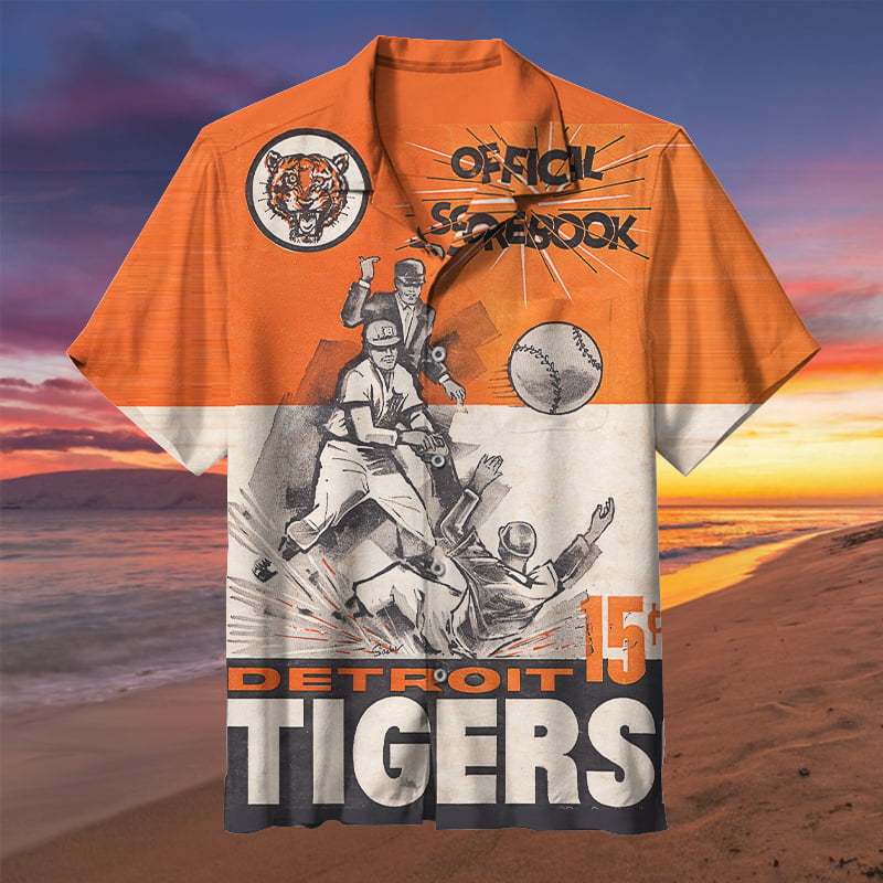 Amazing Detroit Tigers Hawaiian Shirt