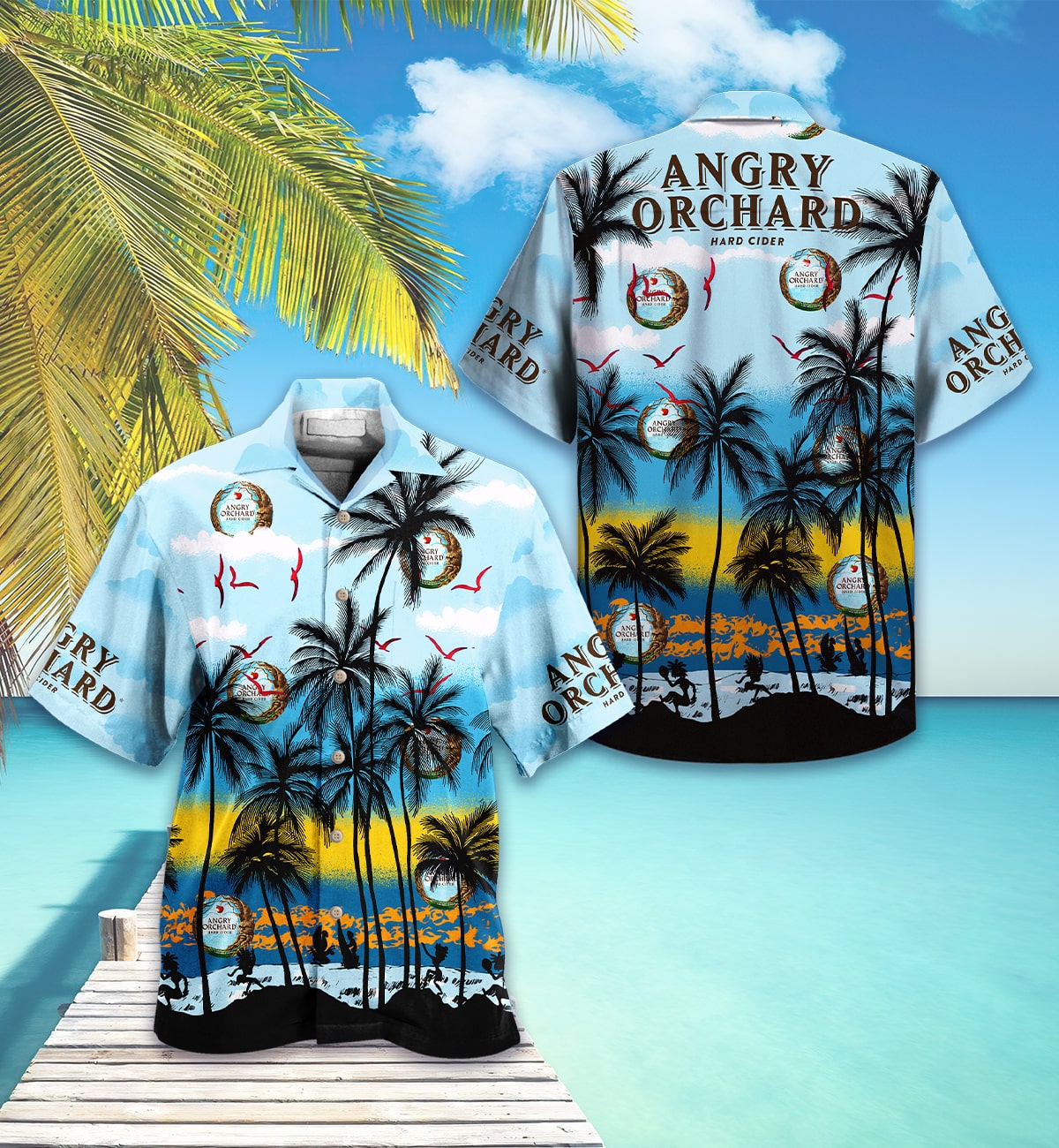 Angry Orchard Hawaiian Shirt Summer Outfit Beach