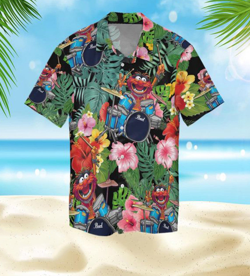 Animal The Muppet Drum Hawaiian Shirt