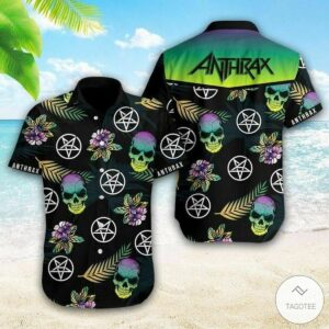 Anthrax (American Band) Hawaiian Shirt