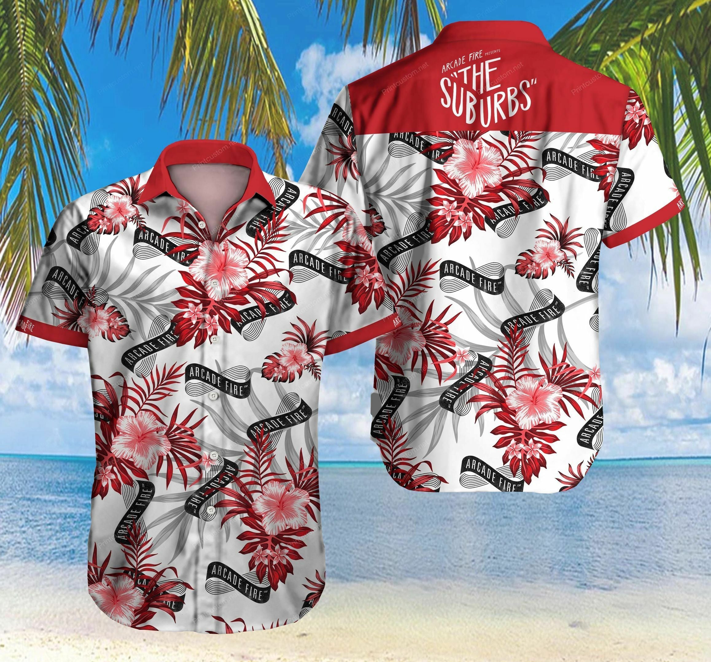 Arcade Fire The Suburbs Hawaiian Shirt