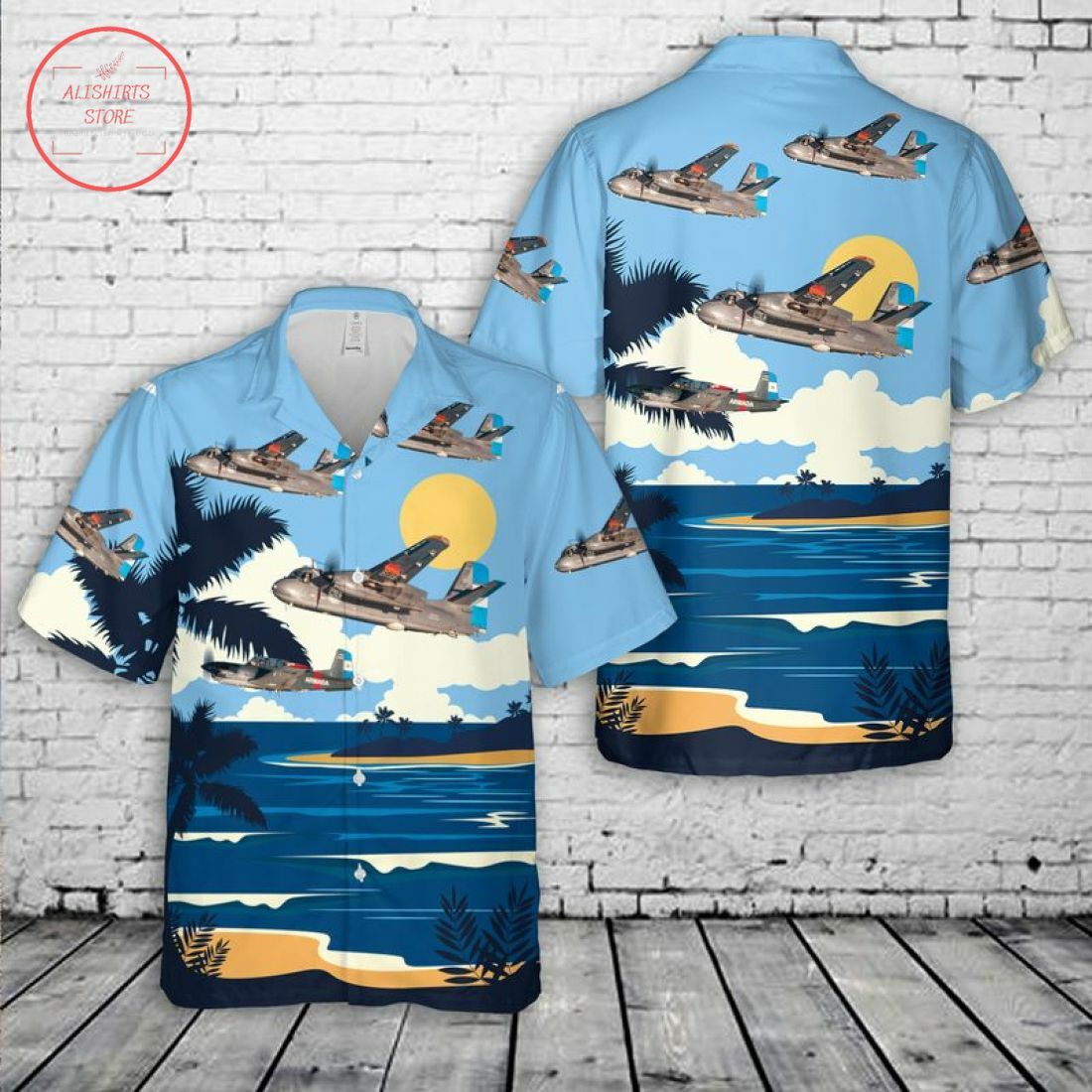 Argentine Navy S2 Tracker Hawaiian Shirt