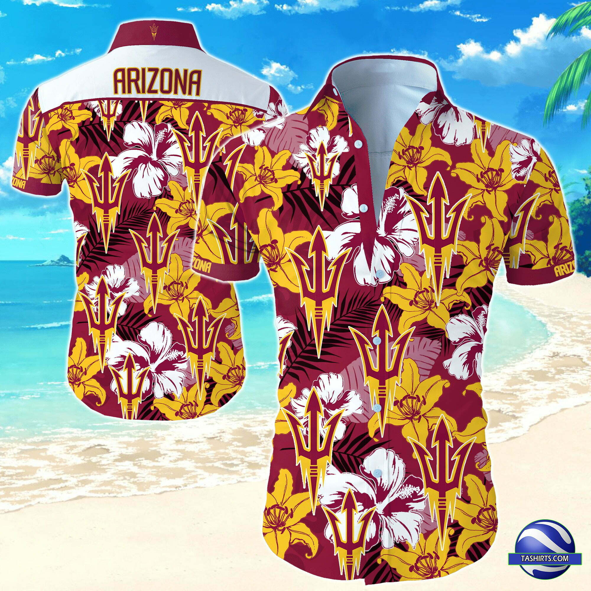 Arizona State Sun Devils Hawaiian Shirt