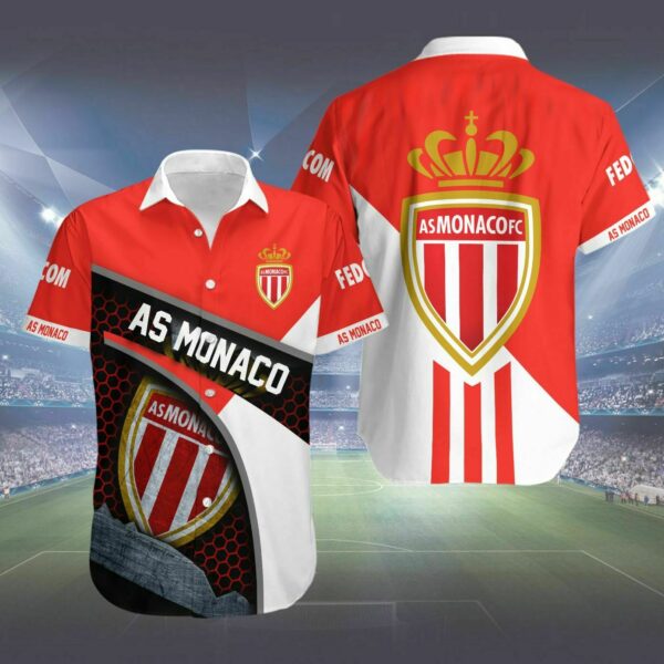 As Monaco Fc Hawaiian Shirt Outfit Beach Summer