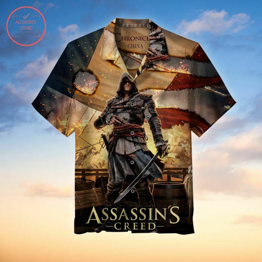 Assassin'S Creed Hawaiian Shirt Beach Outfit Summer