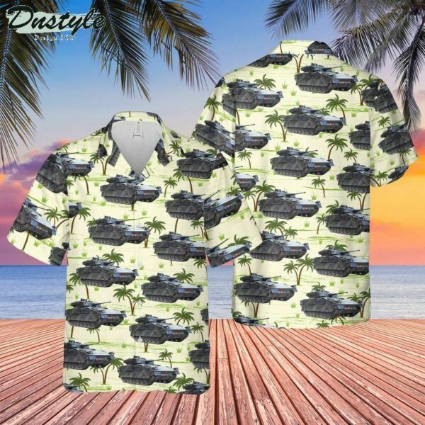 Austrian Armed Forces Schutzenpanzer Ulan Spz Hawaiian Shirt