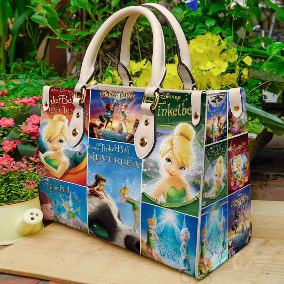 Tinker Bell Women Leather Hand Bag