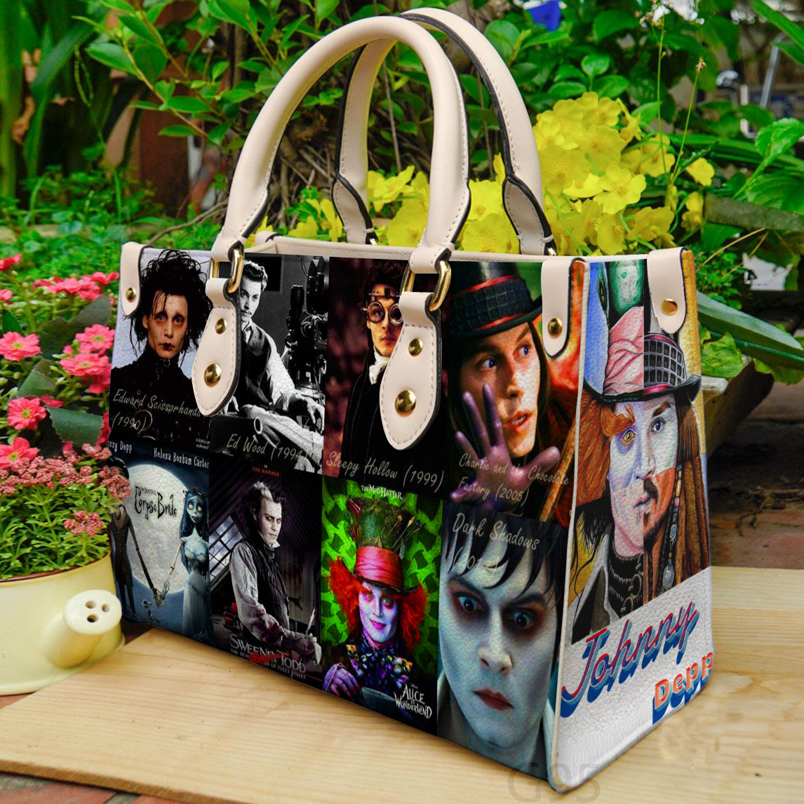 Johnny Depp 2 Women Leather Hand Bag