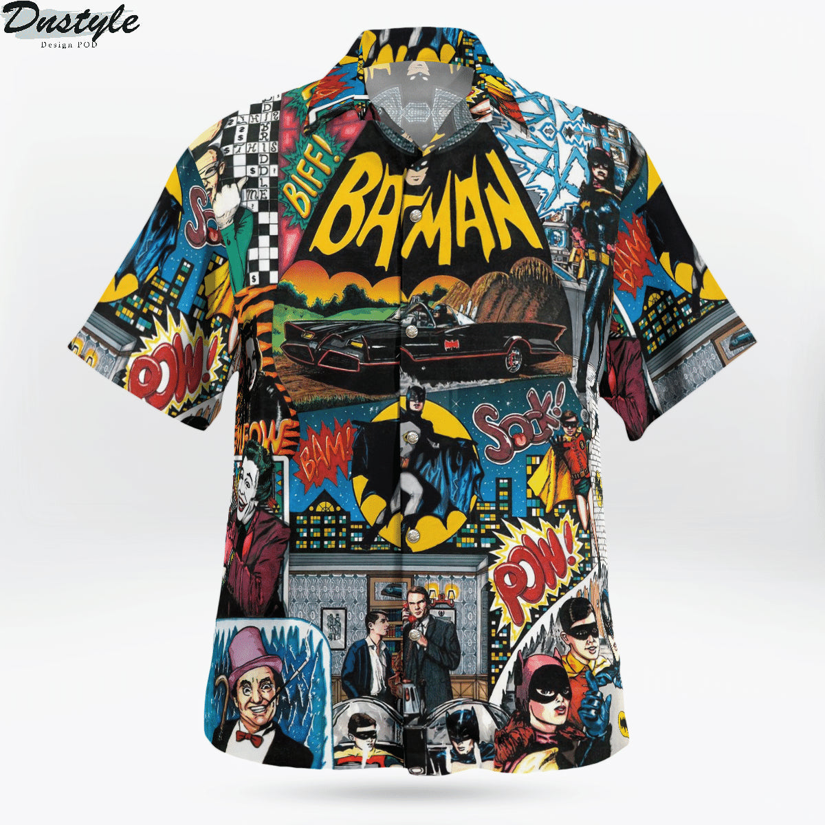 Batman 1966 Tv Series Hawaiian Shirt