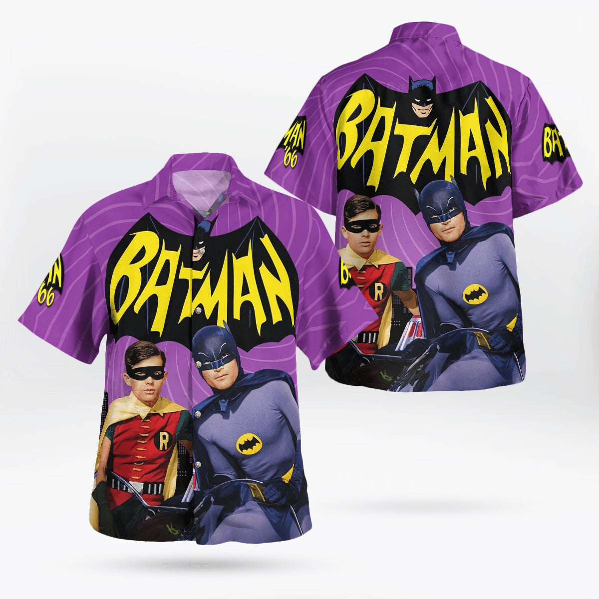 Batman And Robin Hawaiian Shirt Summer Beach Outfit