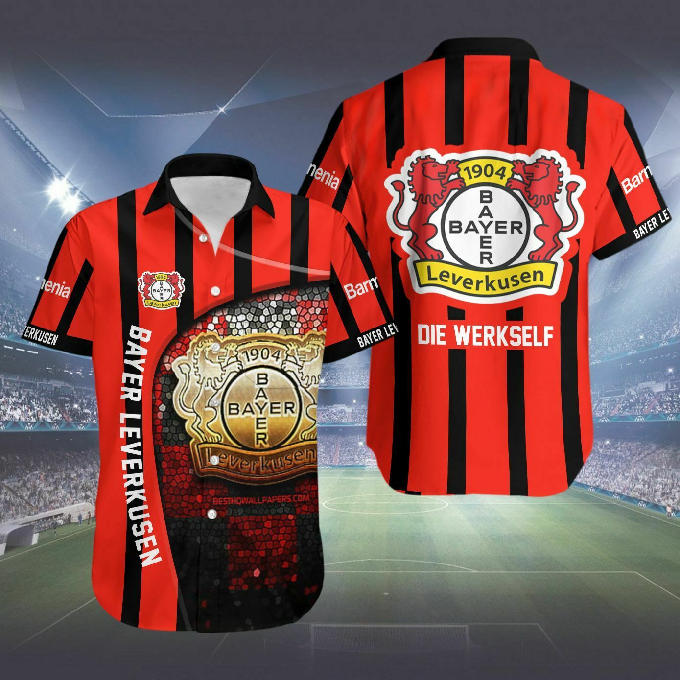 Bayer Leverkusen Die Werkself Hawaiian Shirt