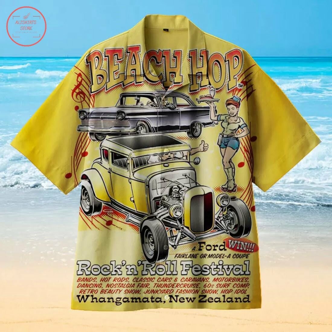 Rock Festival S Hawaiian Shirt Beach Outfit Summer