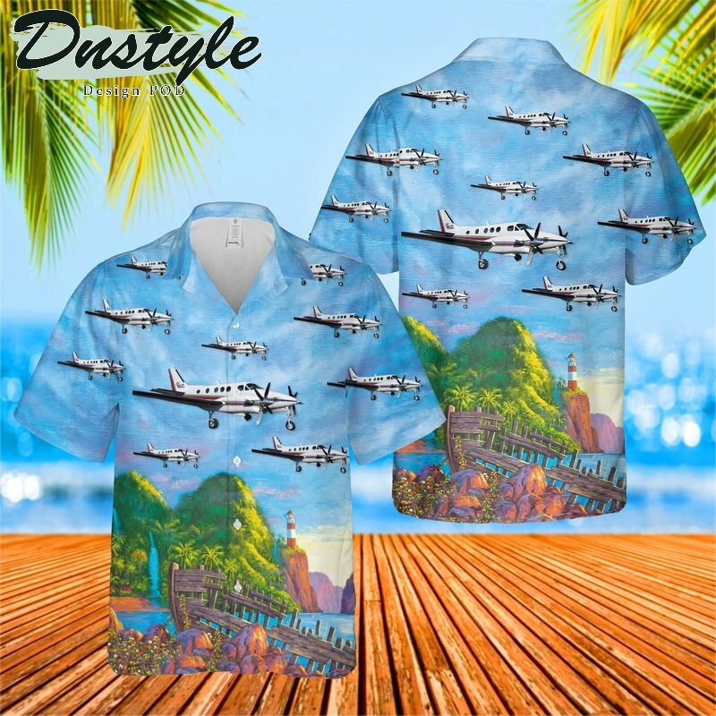 Beech King Air 90 Hawaiian Shirt Outfit Summer Beach