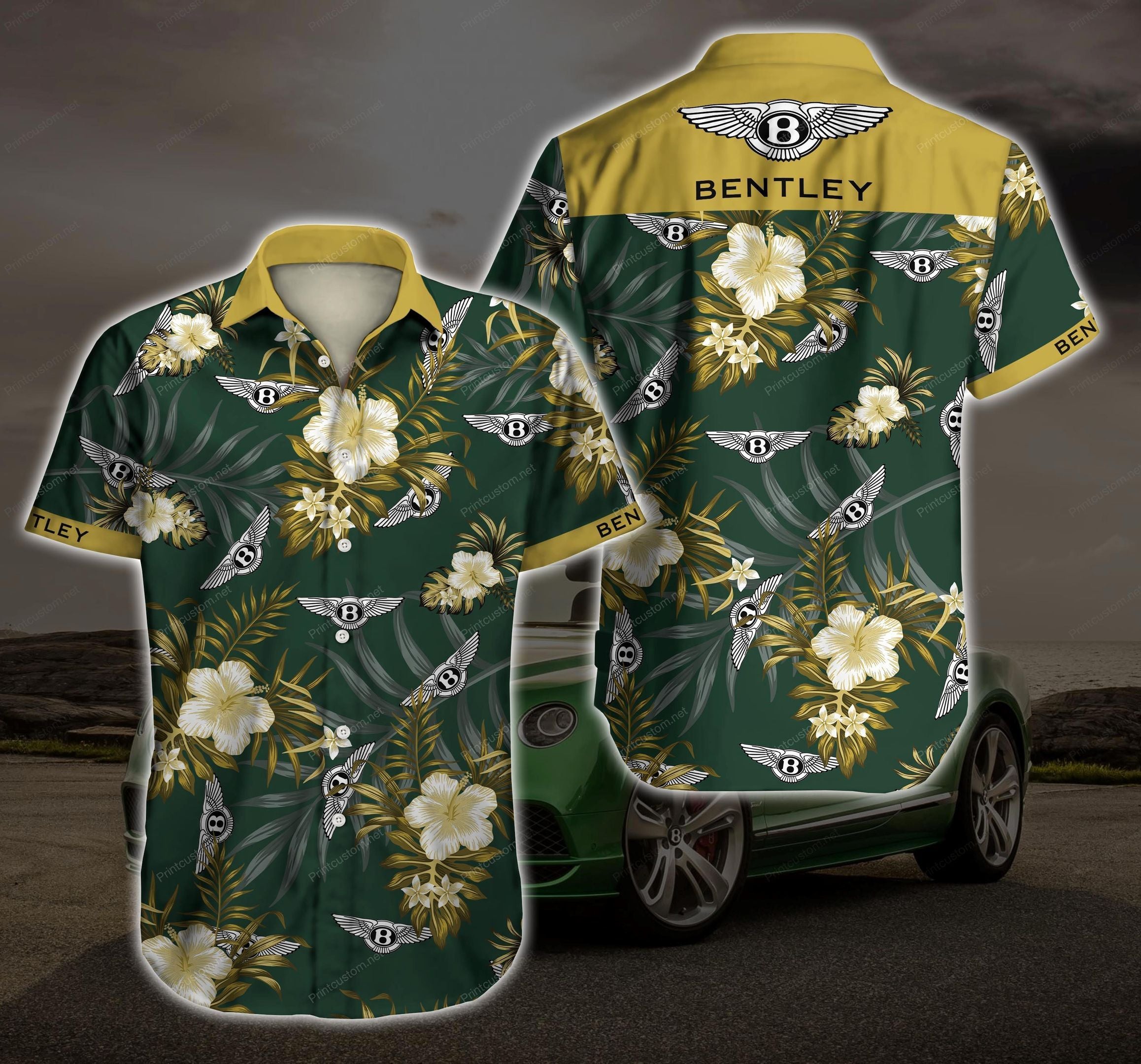 Bentley Hawaiian Shirt Outfit Summer Beach