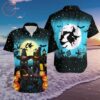 Black Cat Hawaiian Shirt Outfit Summer Beach