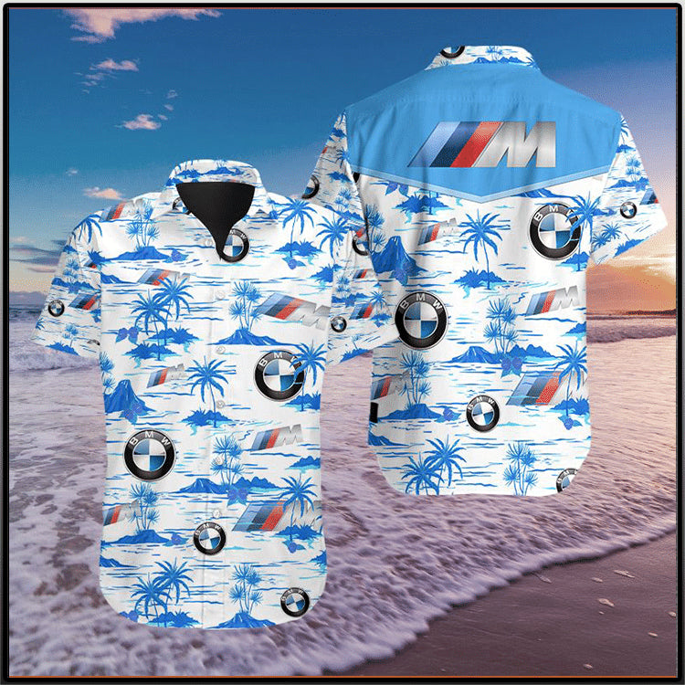 Bmw Hawaiian Shirt Beach Summer Outfit