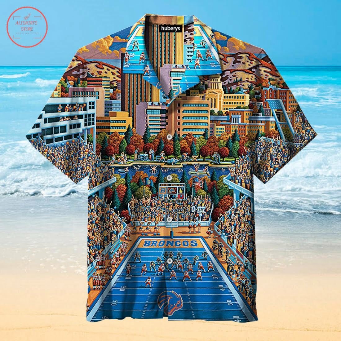 Boise State Broncos Hawaiian Shirt