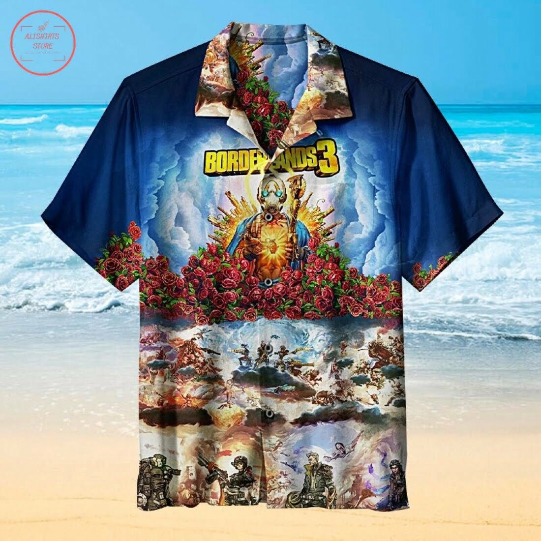 Borderlands3 Hawaiian Shirt Outfit Summer Beach