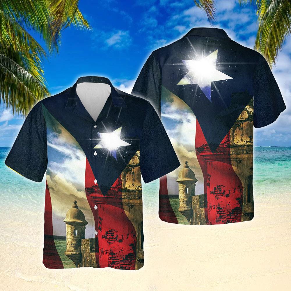 Boricua Puerto Rico Hawaiian Shirt