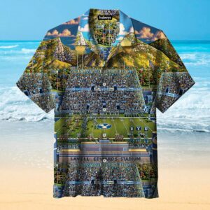 Brigham Young University Cougar Hawaiian Shirt