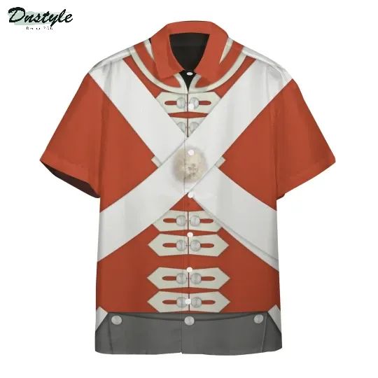 British Army Redcoats Hawaiian Shirt