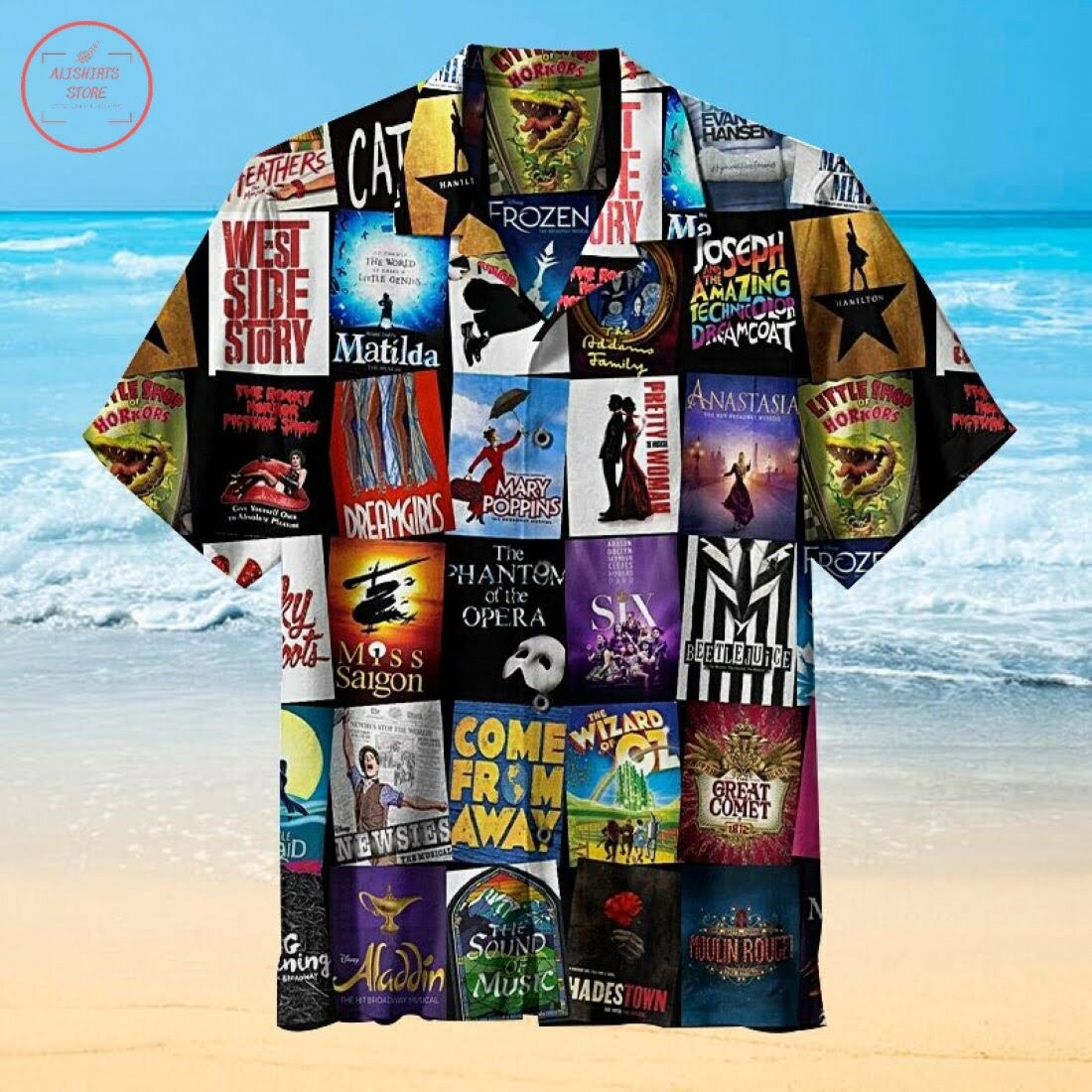 Broadway Musical Theater Hawaiian Shirt