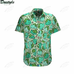 Bulbasaur Anime Pokemon Hawaiian Shirt