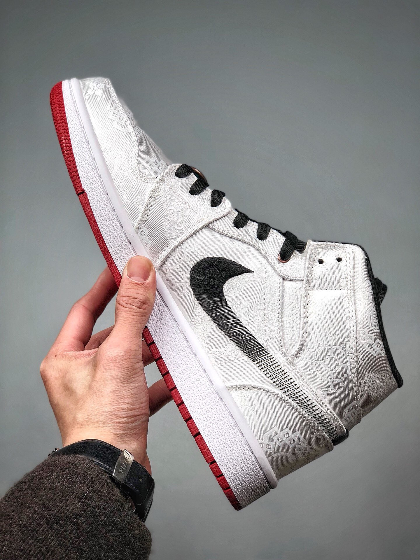 CLOT x Air Jordan 1 Mid Fearless CU2804-100 For Sale