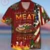 Camping Put My Meat Want To Swallow Hawaiian Shirt