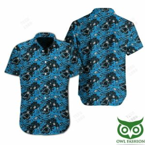 Carolina Panthers Great Waves Of Japanese Hawaiian Shirt