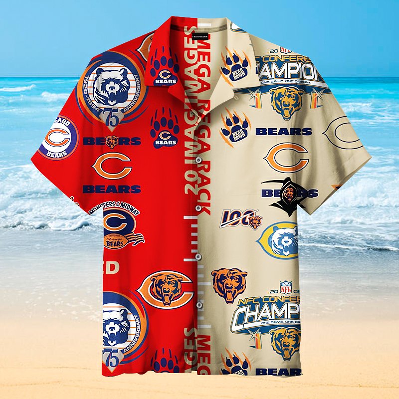 Chicago Bears Champions Hawaiian Shirt