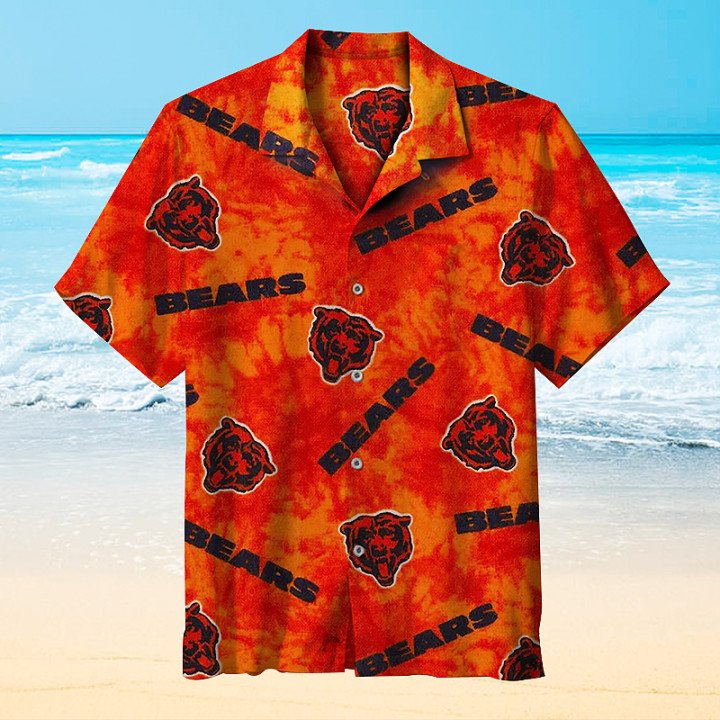 Chicago Bears Hawaiian Shirt Outfit Summer Beach