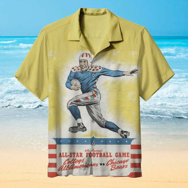 Chicago Bears Hawaiian Shirt Summer Beach Outfit