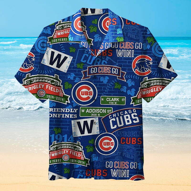 Chicago Cubs Baseball Hawaiian Shirt