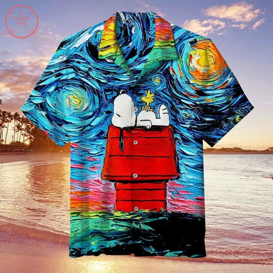 Classic Cartoon Comic Art Hawaiian Shirt