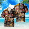 Classic Guitar Hawaiian Shirt Beach Outfit Summer