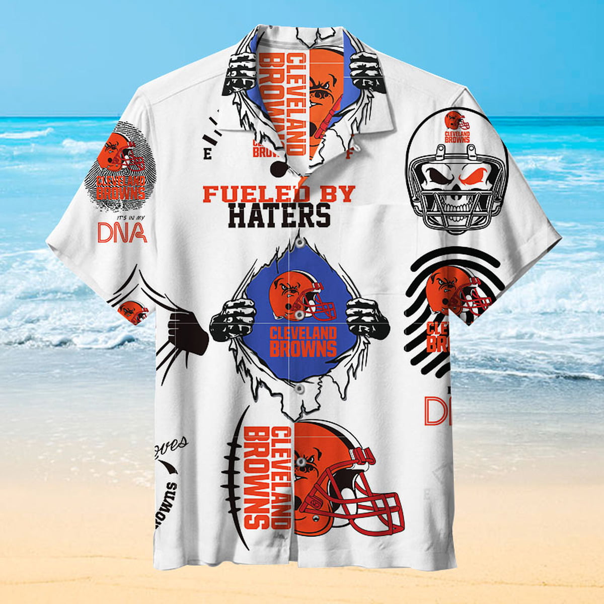 Cleveland Browns Hawaiian Shirt Summer Beach Outfit