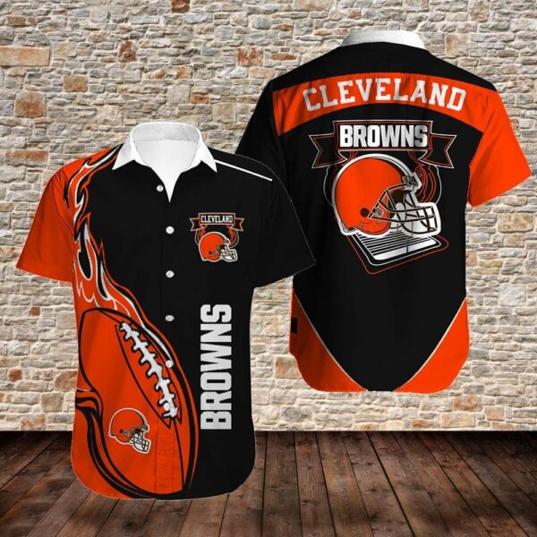 Cleveland Browns Hawaiian Shirt Outfit Summer Beach