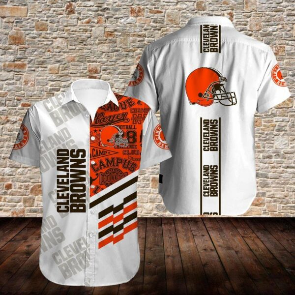 Cleveland Browns Hawaiian Shirt Summer Beach Outfit