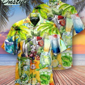 Cocktail Mojito Gives Vibe Edition Hawaiian Shirt