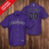 Colorado Rockies Hawaiian Shirt Outfit Beach Summer