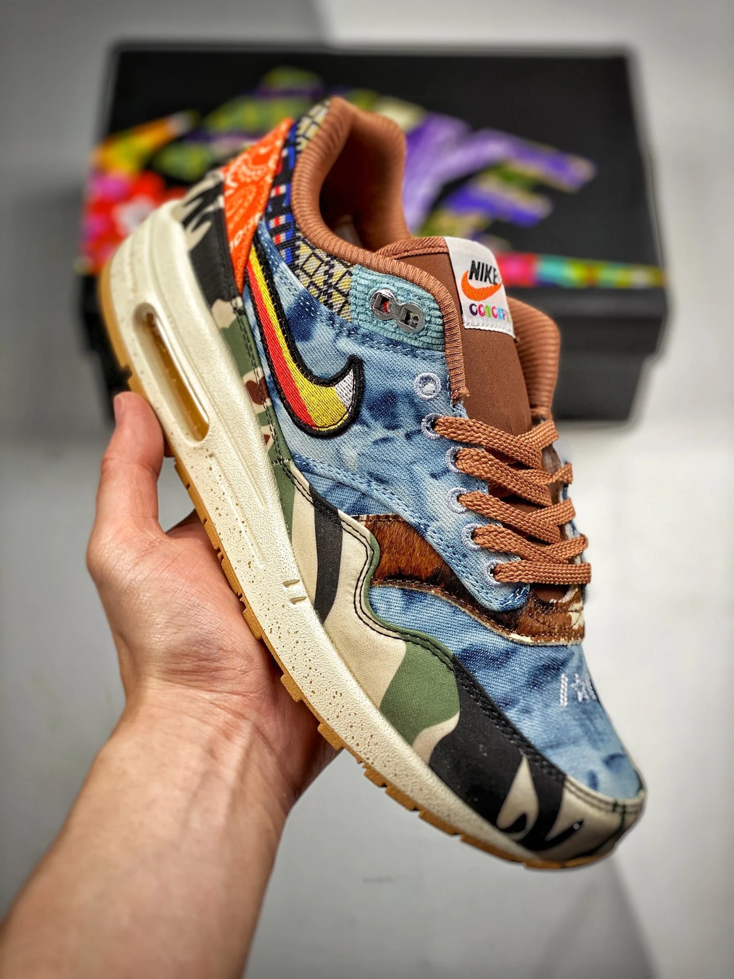 Concepts x Nike Air Max 1 Heavy Multi-Color Sail DN1803-900 For Sale