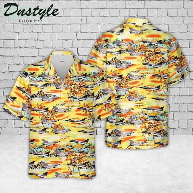 Convair F106 Delta Dart Hawaiian Shirt