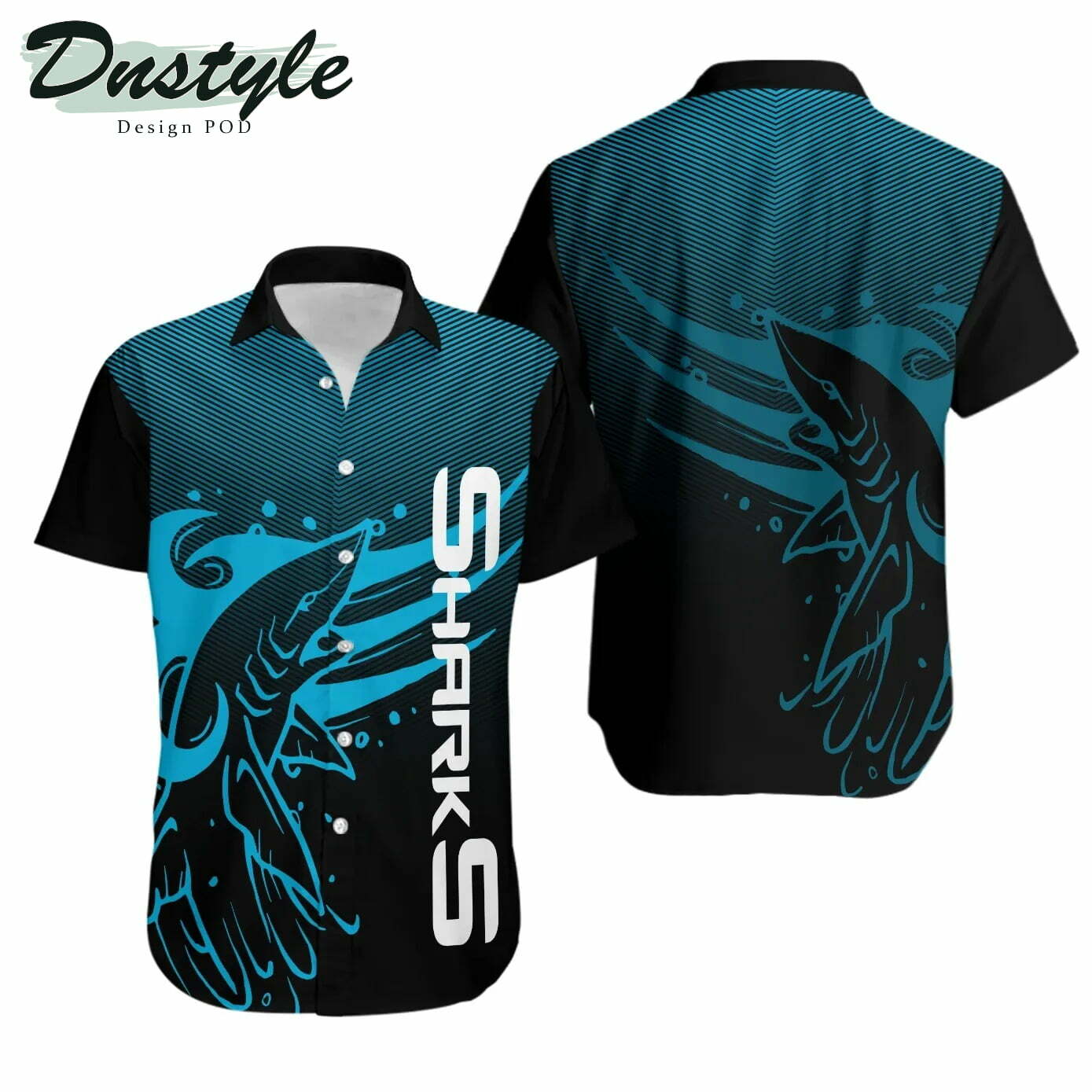 Cronullasutherland Sharks 2021 Hawaiian Shirt