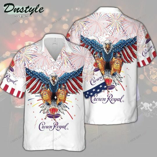 Crown Royal 4Th Of July Hawaiian Shirt