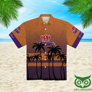 Crown Royal Gradient Orange Hawaiian Shirt